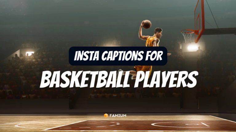 Instagram Captions for Basketball Players